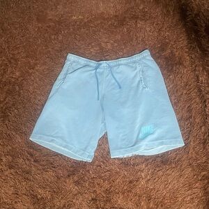 Baby blue nike basketball shorts 2XL